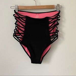 Victoria’s Secret High Waist Bikini Bottom Black